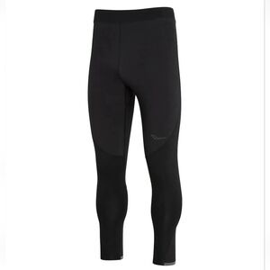 NWT Saucony Men's Full Length Fleece Lined Winter Running Tight Black Size XL